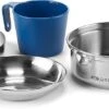 GSI Outdoors Glacier Stainless Steel Mess Kit