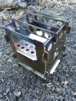 Bushcraft Essentials Bushbox Titanium Outdoor Pocket Stove -Outdoor Camping Sales 20150920 182018