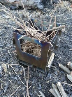 Bushcraft Essentials Bushbox Titanium Outdoor Pocket Stove -Outdoor Camping Sales 20150920 184508