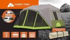 Ozark Trail 9 Person 2 Room Instant Cabin Tent With Screen Room -Outdoor Camping Sales 5daefa61 087f 4718 8398 ca0488cd0d87 jpg w960