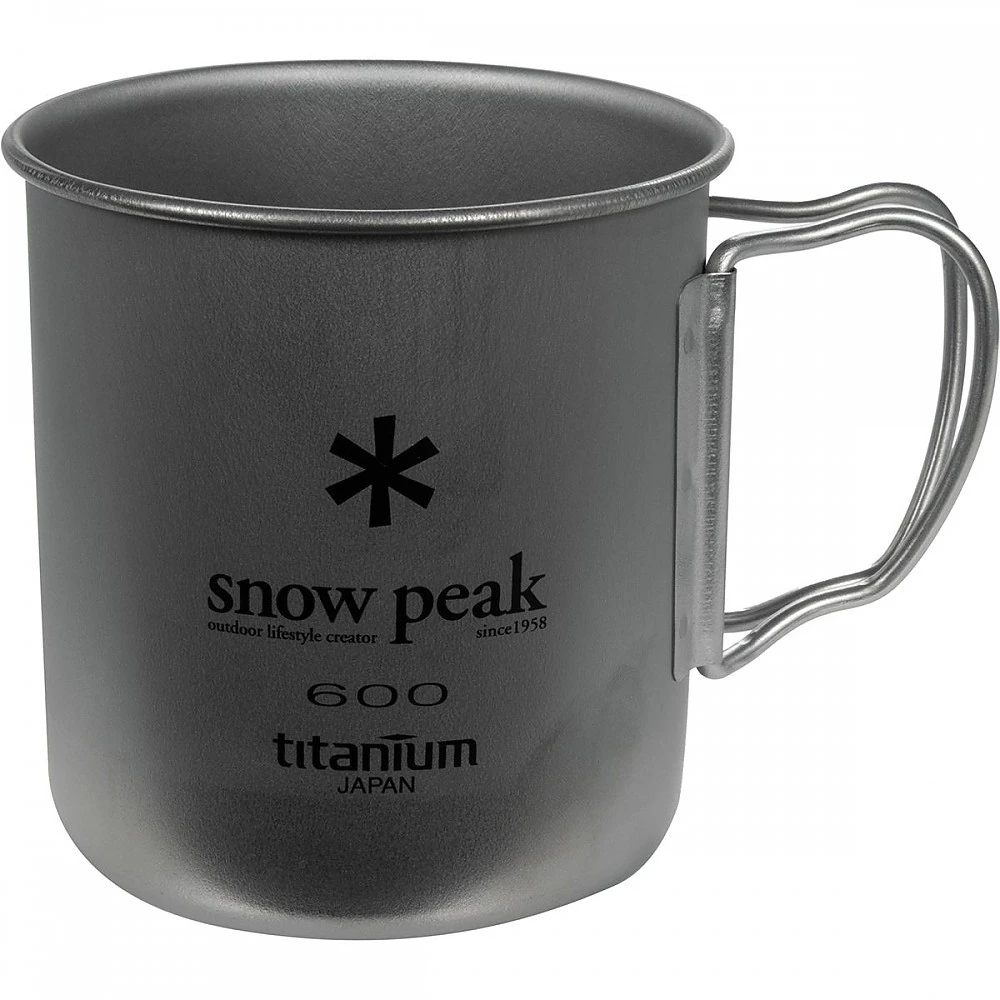 Snow Peak Titanium Single Wall 600 Cup 4 Snow Peak Titanium Single Wall 600 Cup - Image 4