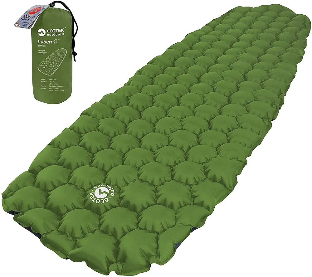 EcoTek Outdoors Hybern8 Sleeping Pad 1 EcoTek Outdoors Hybern8 Sleeping Pad