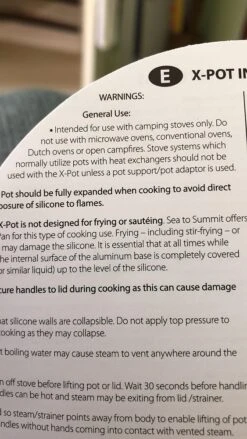 Sea To Summit X-Pot 1.4L -Outdoor Camping Sales A2F74745 6997 4905 8EC9 88D0F9A6A30D