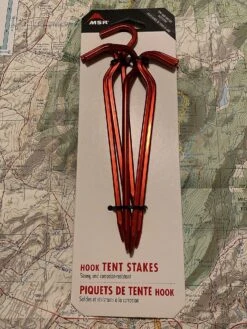 MSR Hook Tent Stakes -Outdoor Camping Sales IMG 1219