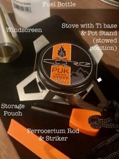 MySurvivalPack Core PUK Micro Stove -Outdoor Camping Sales IMG 9828