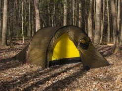 Hilleberg Nammatj 3 -Outdoor Camping Sales Nammatj 3 morning sunlight at Little Bottoms campsite