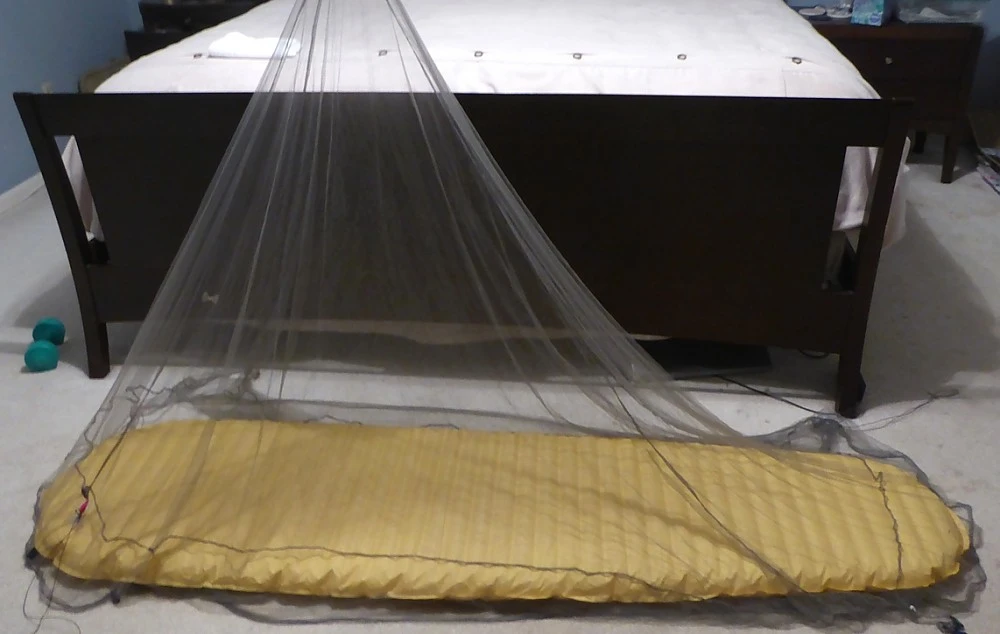 Sea To Summit Nano Mosquito Pyramid Net Shelter 2 Sea To Summit Nano Mosquito Pyramid Net Shelter - Image 2