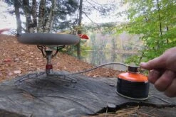 MSR LowDown Remote Stove Adapter 25 MSR LowDown Remote Stove Adapter -Outdoor Camping Sales REZ camping october 18 msr 2 3