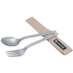 Snow Peak Titanium Fork & Spoon Set -Outdoor Camping Sales SPKTFS 2
