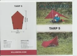 Hilleberg Tarp 5 -Outdoor Camping Sales Tarp 5 Cover Card