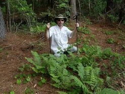 Leki Micro Stick -Outdoor Camping Sales Trouthunter Using Leki Micro Sticks