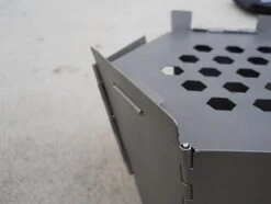 Vargo Hexagon Wood Stove Titanium -Outdoor Camping Sales Vargo Hexagon base