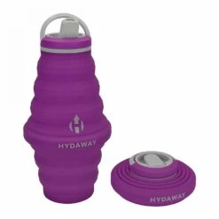 Hydaway Collapsible Water Bottle -Outdoor Camping Sales hydaway collapsible water bottle 25oz plum 5 1080x