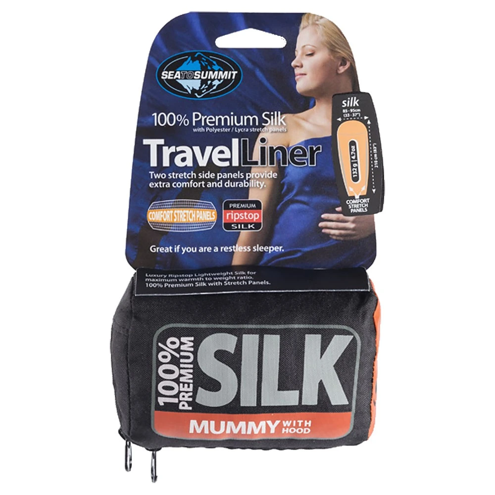 Sea To Summit Premium Silk Travel Liner 10 Sea To Summit Premium Silk Travel Liner - Image 10