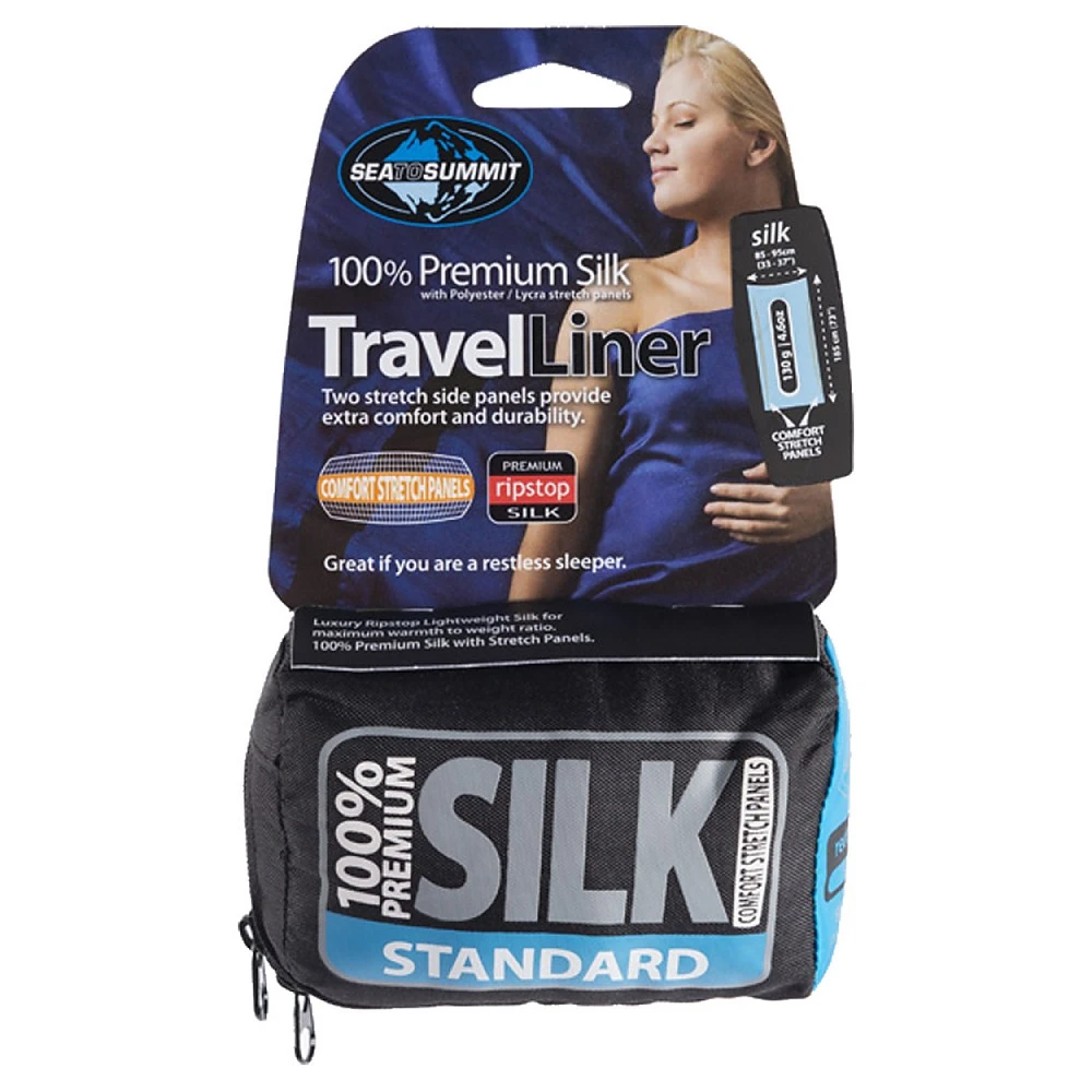 Sea To Summit Premium Silk Travel Liner 11 Sea To Summit Premium Silk Travel Liner - Image 11