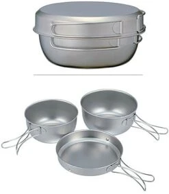 Snow Peak Titanium Cook Set, 3Pcs -Outdoor Camping Sales image 3634