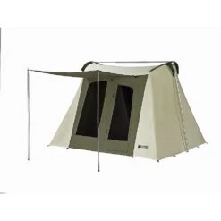 Kodiak Canvas 10x10 Flex-Bow Canvas Tent Deluxe -Outdoor Camping Sales image 456