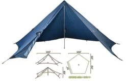 Sierra Designs Origami 4 -Outdoor Camping Sales image 673