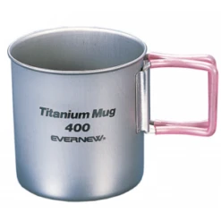 Evernew Titanium Mug 400 -Outdoor Camping Sales l311643