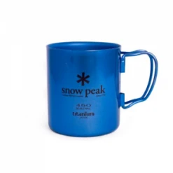 Snow Peak Ti-Double 450 Cup -Outdoor Camping Sales l32091