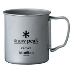 Snow Peak Titanium Single Wall 600 Cup 25 Snow Peak Titanium Single Wall 600 Cup -Outdoor Camping Sales l56915