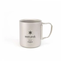 Snow Peak Ti-Double 450 Cup -Outdoor Camping Sales l723592