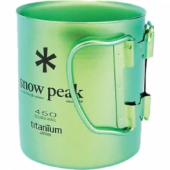Snow Peak Ti-Double 450 Cup -Outdoor Camping Sales l758171
