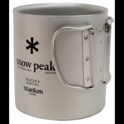 Snow Peak Titanium Single Wall 600 Cup 23 Snow Peak Titanium Single Wall 600 Cup -Outdoor Camping Sales l807500