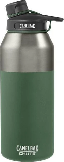 CamelBak Chute Vacuum Insulated Stainless -Outdoor Camping Sales opplanet camelbak chute vacuum insulated stainless 40 oz evergreen 40 oz cam0359 evergreen 40 oz main