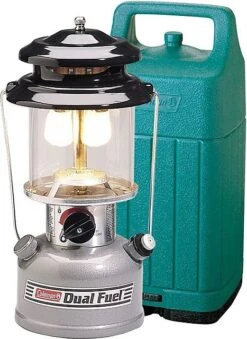 Coleman Premium Dual Fuel Lantern -Outdoor Camping Sales opplanet coleman lantern df 2 mantle case 187708 main