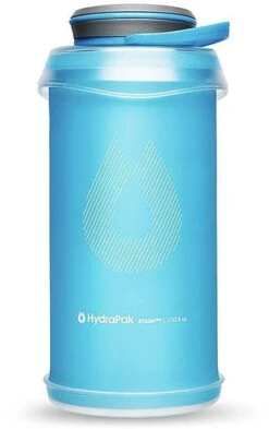 Hydrapak Stash 750 Ml -Outdoor Camping Sales opplanet hydrapak stash water bottle malibu blue 1l 32oz g121hp main