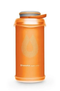 Hydrapak Stash 750 Ml -Outdoor Camping Sales opplanet hydrapak stash water bottle mojave orange 1l 32oz g121j 117 wb stsh1 g121j main