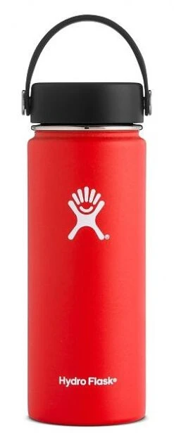 Hydro Flask 18 Oz Wide Mouth -Outdoor Camping Sales opplanet hydro flask wide mouth 18 oz bottle lava