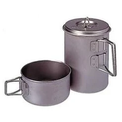 Snow Peak Ti-Mini Solo Combo -Outdoor Camping Sales opplanet snow peak mini solo titanium cook set main