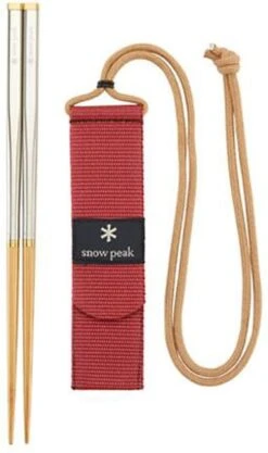 Snow Peak Carry-On Chopsticks L -Outdoor Camping Sales opplanet snow peak wabuki chopsticks m sct 110 main