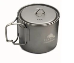 Toaks Light Titanium 550ml Pot (D95mm) 13 Toaks Light Titanium 550ml Pot (D95mm) -Outdoor Camping Sales opplanet toaks light titanium 550ml pot grey pot 550 l main