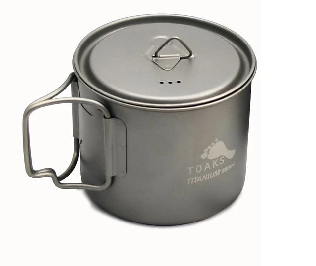 Toaks Light Titanium 550ml Pot (D95mm) 3 Toaks Light Titanium 550ml Pot (D95mm) - Image 3