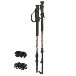 Yukon Charlie's Carbon Lite -Outdoor Camping Sales opplanet yukon charlies carbon lite trekking pole red 83 0005 main