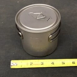 Toaks Light Titanium 550ml Pot (D95mm) 21 Toaks Light Titanium 550ml Pot (D95mm) -Outdoor Camping Sales pot1