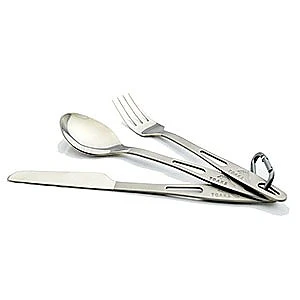 Toaks Titanium 3-Piece Cutlery Set 3 Toaks Titanium 3-Piece Cutlery Set - Image 3